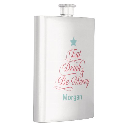 Holiday Cheer eet Drink en wees Merry Flacon (Rechts)