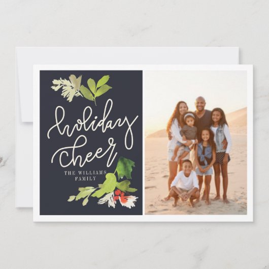 HOLIDAY CHEER FEESTDAGENKAART (Voorkant)