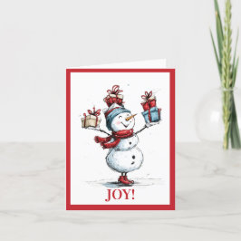 Holiday Cheer – Feestelijke Groeten Vakantie Kaart