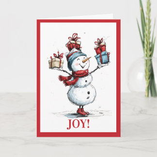 Holiday Cheer – Festive Greetings Holiday Card Feestdagen Kaart