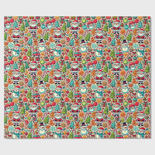 Holiday Cheer Gift Wrap Cadeaupapier (Vlak)