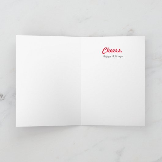 Holiday Cheer Kaart (Binnen)