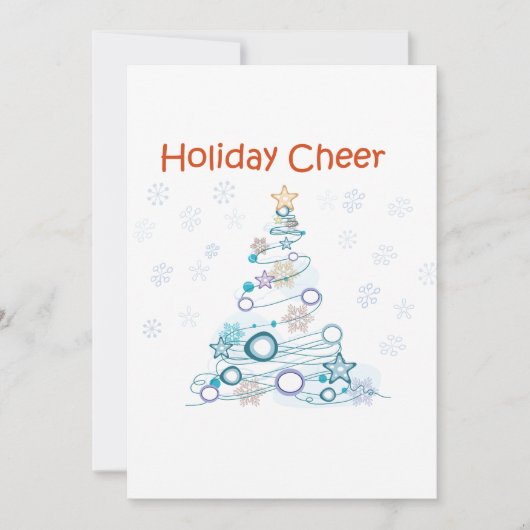 Holiday Cheer Kaart (Voorkant)