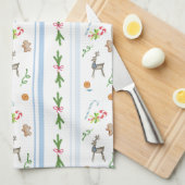 Holiday Cheer Kitchen Towel Theedoek (Quarter Fold)