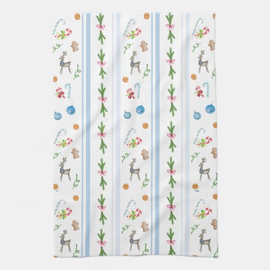 Holiday Cheer Kitchen Towel Theedoek (Verticaal)