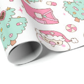 Holiday Cheer Nurse Edition Cadeaupapier (Rol Hoek)