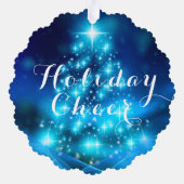 Holiday Cheer Ornament Kaart (Achterkant)