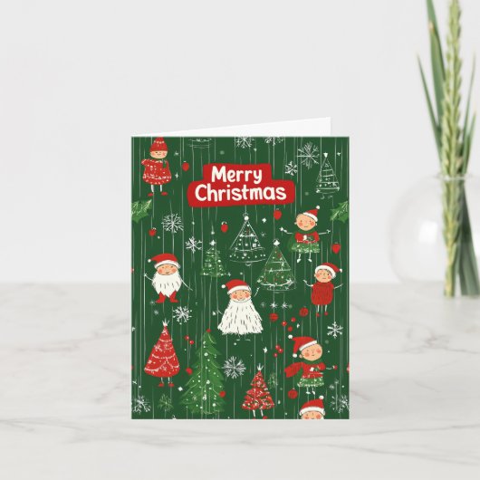 Holiday Cheer Parade Feestdagen Kaart (Voorkant)