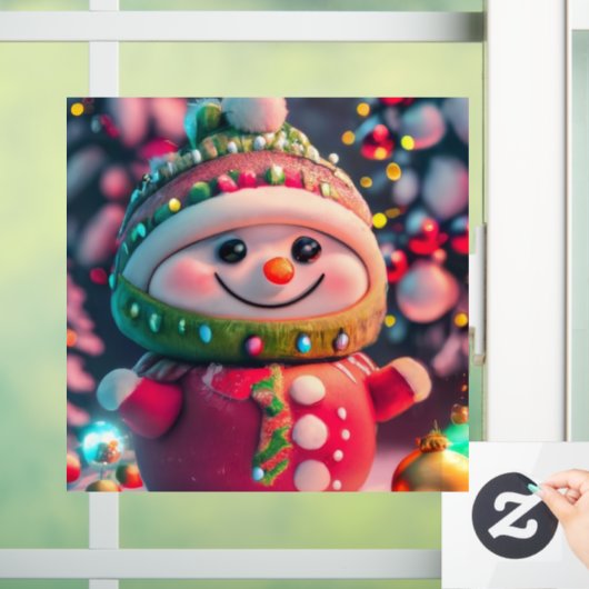 Holiday Cheer Raamsticker (Huis)