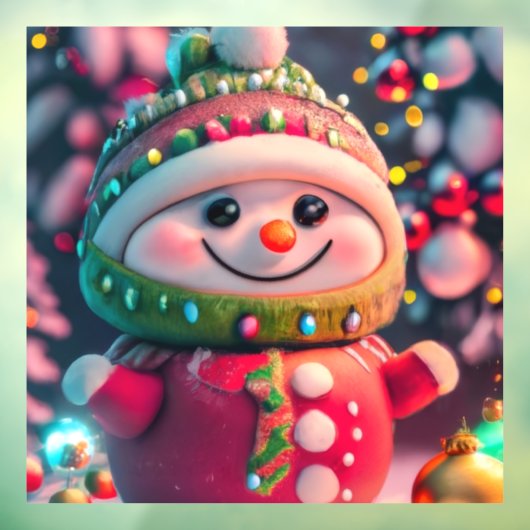 Holiday Cheer Raamsticker (Vel 3)