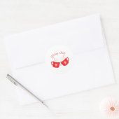 Holiday Cheer Ronde Sticker (Envelop)