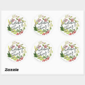 HOLIDAY CHEER RONDE STICKER (Vel)