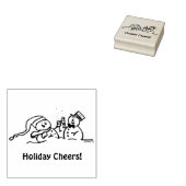 Holiday Cheer Rubberstempel (Gestempeld)
