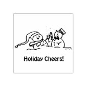 Holiday Cheer Rubberstempel (Afrduk)