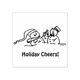 Holiday Cheer Rubberstempel