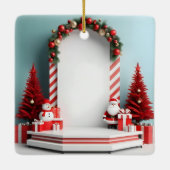 Holiday Cheer Stage Keramisch Ornament (Achterkant)