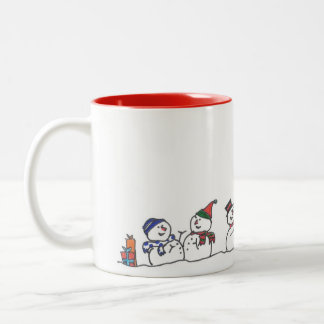 Holiday Cheer Tweekleurige Koffiemok