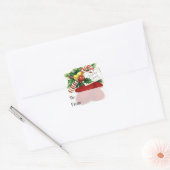 Holiday Cheer Vintage Christmas Gift Label (Envelop)