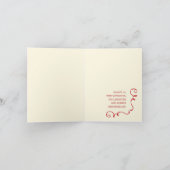 Holiday Cheers Card Kaart (Binnen)