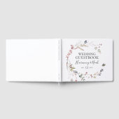 Holiday Chic Botanical | Wit huwelijk Gastenboek (Volledig)