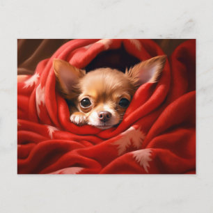 Holiday Chihuahua Briefkaart