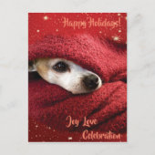 Holiday Chihuahua Feestdagenkaart (Voorkant)