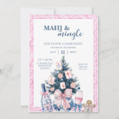 Holiday Chinoiserie Mahjong Kaart (Voorkant)