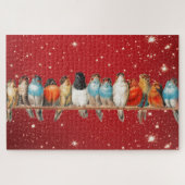 Holiday Chirping Legpuzzel (Horizontaal)