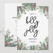 Holiday Christmas Card Company Marketing Feestdagenkaart (Voorkant / Achterkant)