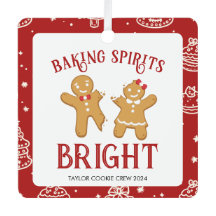 Holiday Christmas Cookie Baking Crew