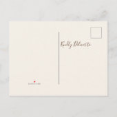 Holiday Christmas Cookie Exchange  Uitnodiging Briefkaart (Achterkant)