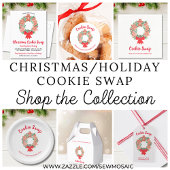 Holiday Christmas Cookie Swap Bedankdoosjes