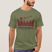 Holiday Christmas Dreams Soar Silent Flight T-shirt (Voorkant)