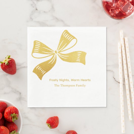 Holiday Christmas Paper Napkins Servet (Insitu)