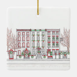 Holiday City Ornament