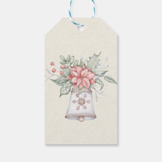 Holiday Classical Gift Label Cadeaulabel (Achterkant)
