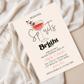 Holiday Cocktail, Festive Drinks Christmas, fun Feestdagenkaart