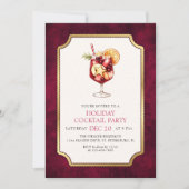 Holiday Cocktail Party Kaart (Voorkant)
