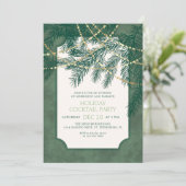 Holiday Cocktail Party Kaart (Staand voorkant)