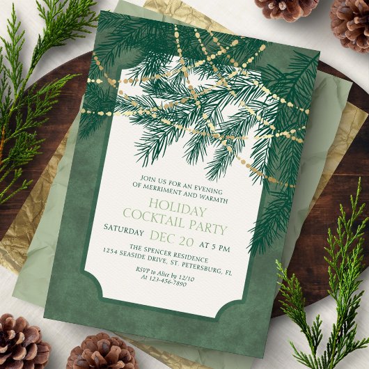 Holiday Cocktail Party Kaart