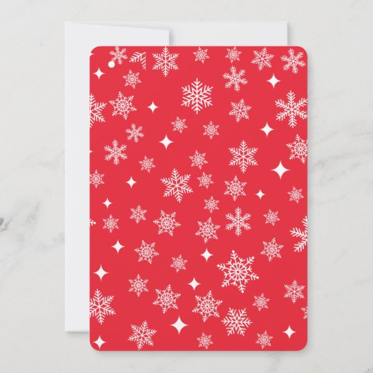 Holiday Cocoa & Cookies Chrismas Treats Kaart (Achterkant)