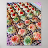 Holiday Coconut Macaroons Poster (Voorkant)