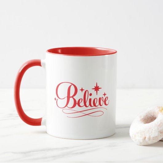 Holiday Coffee Mug Mok (Met donut)