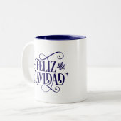 Holiday Coffee Mug Tweekleurige Koffiemok (Voorkant links)