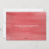 Holiday Collage Holiday Fotokaart Feestdagenkaart (Achterkant)