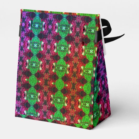 Holiday Colors Kaleidoscope Bedankdoosjes (Achterkant)