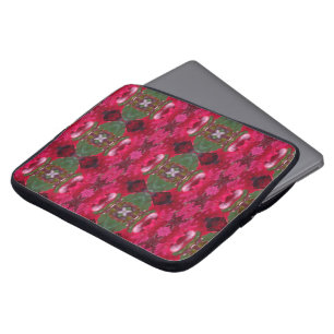 Holiday Colors Kaleidoscope Laptop Sleeve