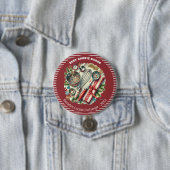 Holiday Cookie Best Baker Prize Award Button (In situ)