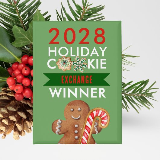 Holiday Cookie Contest Winner Award Prize Button