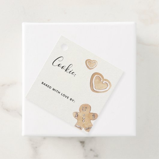 Holiday Cookie Exchange Bedankjes Labels (In situ)